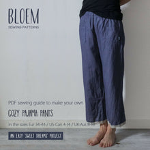 Load image into Gallery viewer, Sewing pattern women's pajama pants