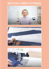 Load image into Gallery viewer, Midi Dress Short Sleeve Sewing Pattern - PDF