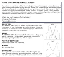 Load image into Gallery viewer, Tie Front Top Add-On PDF