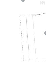 Load image into Gallery viewer, T-Shirt Oversized Jersey Top Sewing Pattern - PDF