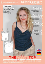 Load image into Gallery viewer, Cowl Neck Top Shirt Sewing Pattern - PDF