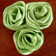 Load image into Gallery viewer, Fabric Flower Pattern | How to Make Fabric Flowers | Fabric Flower Brooch Pattern | Fabric Flowers Tutorial - PDF