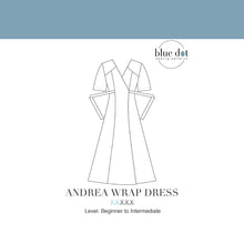 Load image into Gallery viewer, Andrea Wrap Dress - PDF