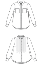 Load image into Gallery viewer, Byrdie Button-up Blouse + Dress PDF