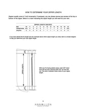 Load image into Gallery viewer, Zipper Expansion - PDF Sewing Instructions