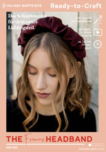 Load image into Gallery viewer, Hair Head Band Scrunchie Sewing Pattern - PDF