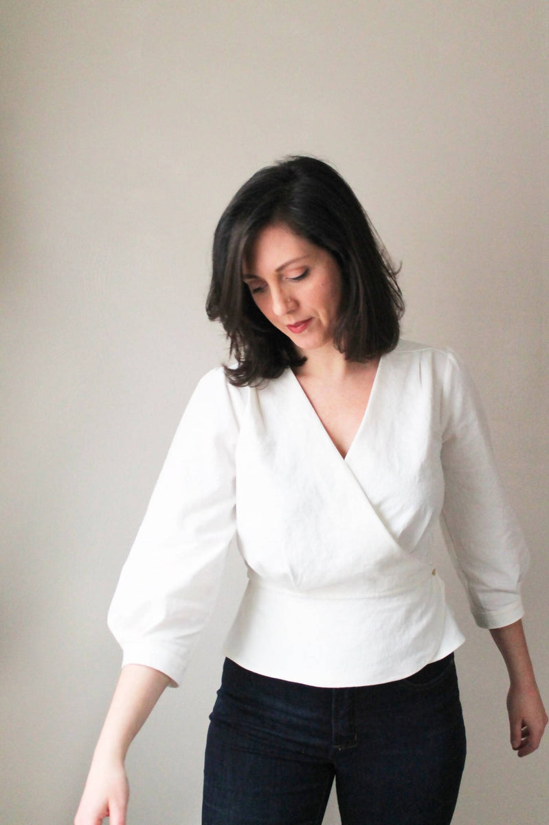 Romy Wrap Top + Dress PDF - Pattern Scout – IndiePatterns