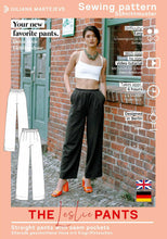 Load image into Gallery viewer, Pants with Elastic Waist Sewing Pattern - PDF
