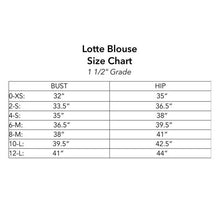 Load image into Gallery viewer, Lotte Blouse PDF - Sizes 0-12