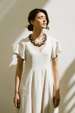 Load image into Gallery viewer, Midi Dress Short Sleeve Sewing Pattern - PDF