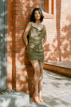 Load image into Gallery viewer, Cowl Neck Mini Dress Sewing Pattern - PDF