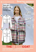 Load image into Gallery viewer, Winter Coat with Pockets Sewing Pattern - PDF