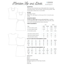 Load image into Gallery viewer, Morrison Top and Dress PDF