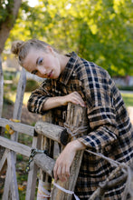 Load image into Gallery viewer, Long Shirt Blouse Dress Sewing Pattern - PDF