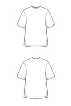 Load image into Gallery viewer, T-Shirt Oversized Jersey Top Sewing Pattern - PDF