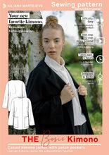 Load image into Gallery viewer, Kimono Cardigan Jacket Sewing Pattern - PDF