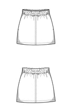 Load image into Gallery viewer, Midi Skirt Elastic Waist Sewing Pattern - PDF