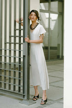 Load image into Gallery viewer, Midi Dress Short Sleeve Sewing Pattern - PDF