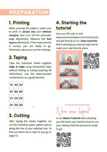 Load image into Gallery viewer, Hair Head Band Scrunchie Sewing Pattern - PDF