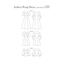 Load image into Gallery viewer, Andrea Wrap Dress - PDF