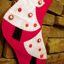 Load image into Gallery viewer, Extra Large Christmas Stocking Sewing Pattern | XL Extra large Christmas stocking - PDF