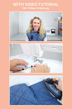 Load image into Gallery viewer, Quilted Vest Jacket Sewing Pattern - PDF