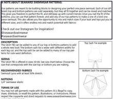 Load image into Gallery viewer, Sash Tie Add-On - PDF