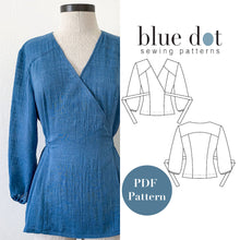 Load image into Gallery viewer, Andrea Wrap Dress - PDF