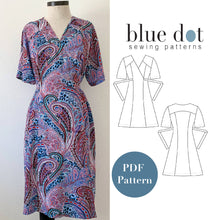 Load image into Gallery viewer, Andrea Wrap Dress - PDF
