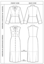 Load image into Gallery viewer, Vivi Blouse + Dress - PDF