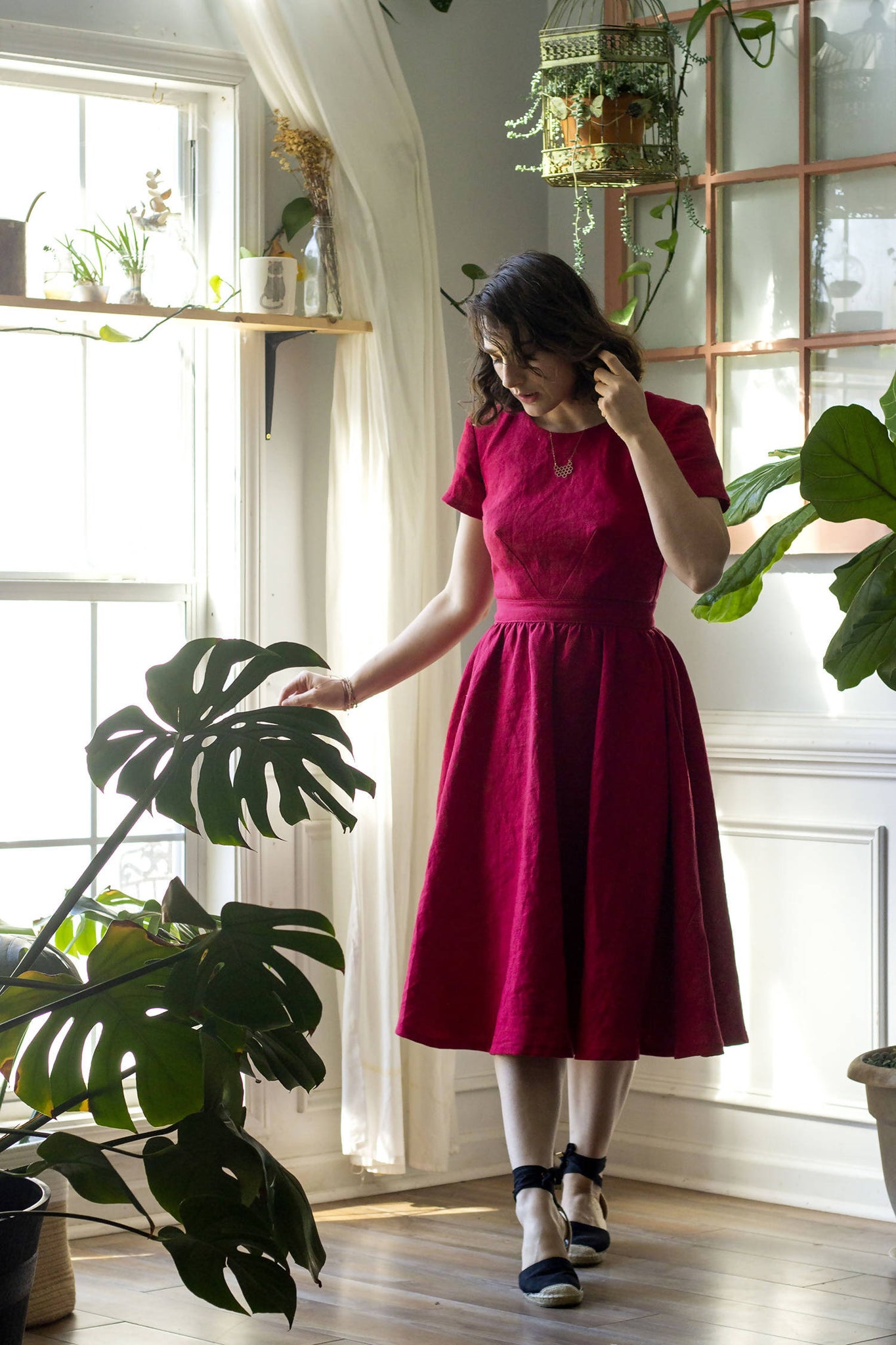 amelie red dress Lia Stublla - Amelie Gown - Red