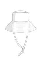 Load image into Gallery viewer, Bucket Hat for Sun Fishing Sewing Pattern - PDF