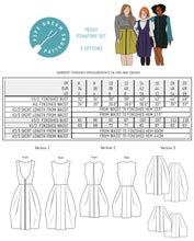 Load image into Gallery viewer, The Peggy Pinafore Set US 2 - 16 PDF