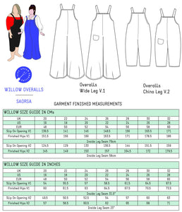 Willow Overalls US 16+ PDF