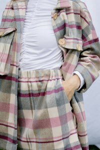 Midi Skirt Elastic Waist Sewing Pattern - PDF