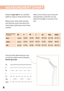 Asymmetric Long Sleeve Top Sewing Pattern - PDF