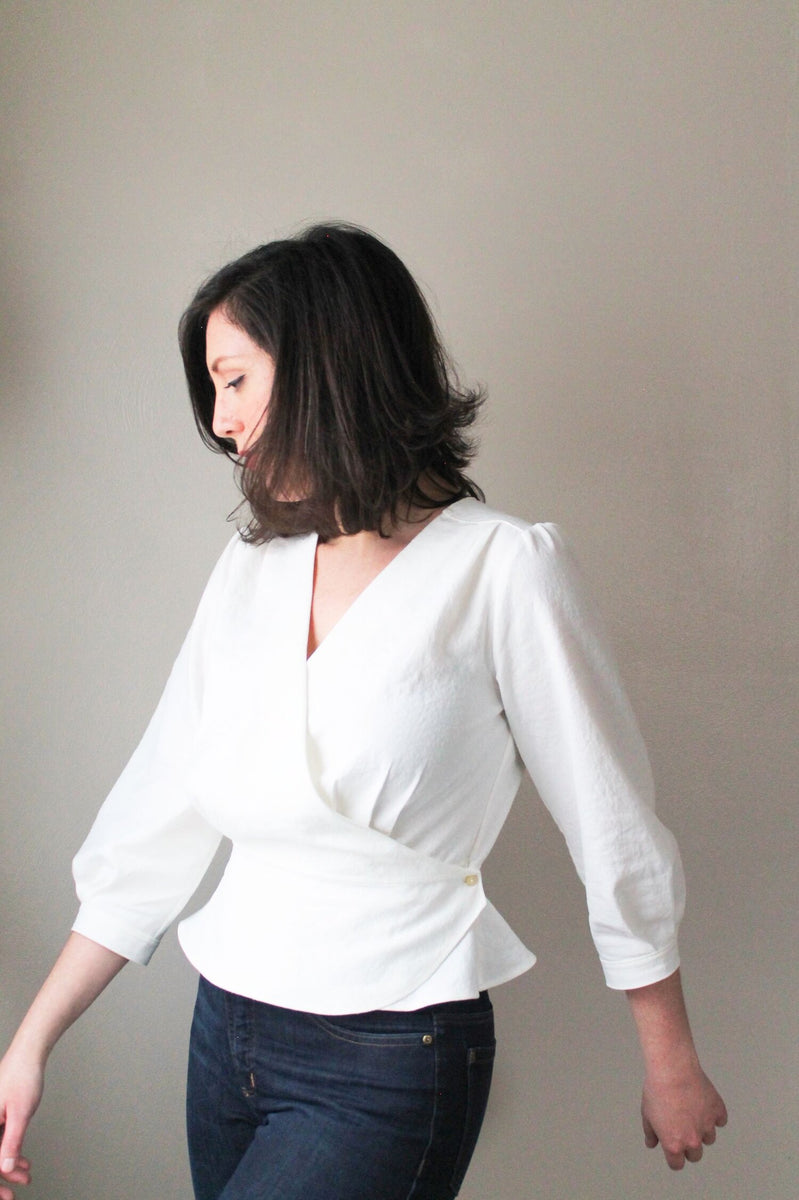 Romy Wrap Top + Dress PDF - Pattern Scout – IndiePatterns