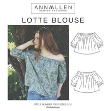 Load image into Gallery viewer, Lotte Blouse PDF - Sizes 0-12