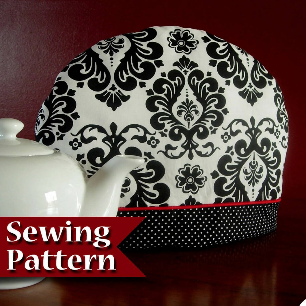 Tea cozy pattern | Tea cosy sewing pattern | Teapot cozy | Tea pot cover | Tea warmer - PDF