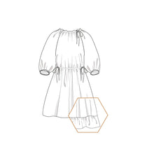 Load image into Gallery viewer, Dasha Dress PDF