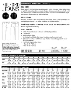 Fulford Jeans PDF