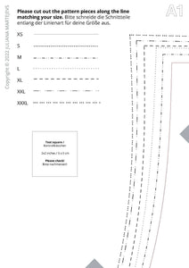 Summer Shorts Pants Elastic Waist Sewing Pattern - PDF