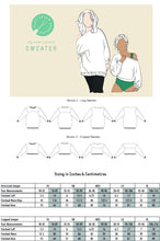 Load image into Gallery viewer, My Sew Called Sweater PDF