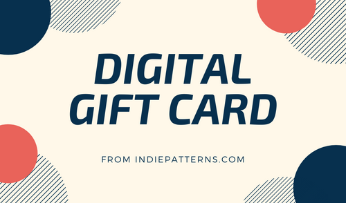 IndiePatterns - Digital Gift Card