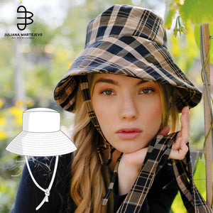 Bucket Hat for Sun Fishing Sewing Pattern - PDF