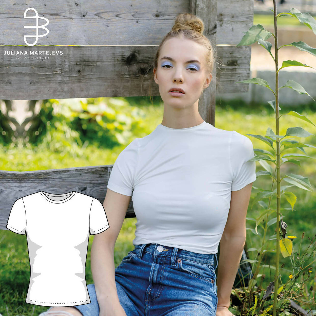 T-Shirt Basic Top Shirt PDF Sewing Pattern – IndiePatterns