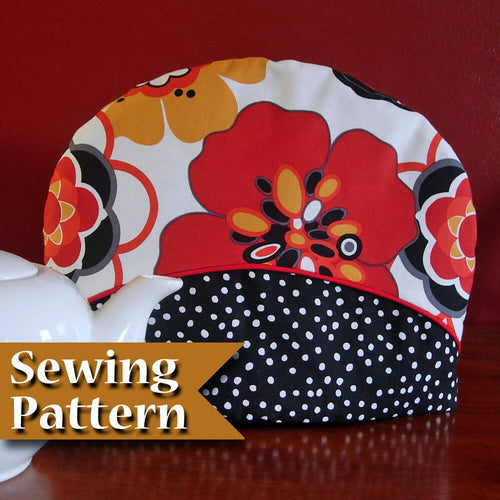 Tea cosy sewing pattern | Teapot cozy pattern | Tea cozy | Tea warmer | Tea pot cover - PDF