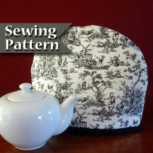 Load image into Gallery viewer, Tea cozy sewing pattern | Tea cosy Sewing pattern | Teapot cozy | Tea pot cosy | Tea warmer - PDF