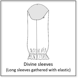 SLEEVES BAR PDF - free set of sleeves for DressYourBody patterns