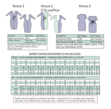 Load image into Gallery viewer, Eilidh Twist Dress US 16-30 PDF